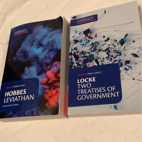 Hobbes & Locke Philosophy Textbooks - Picture 2 of 4